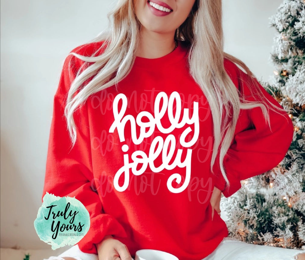 Holly Jolly Christmas Sweatshirt