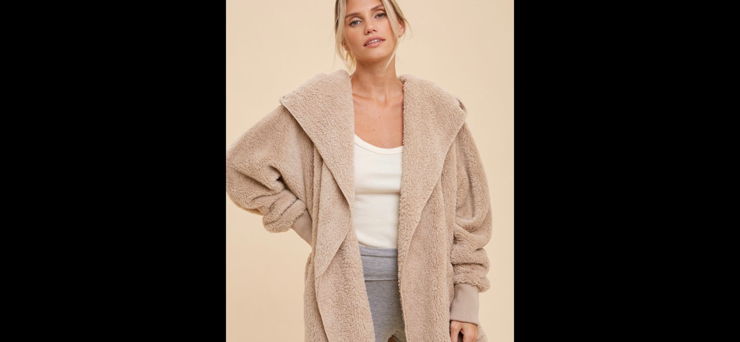 Faux Fur Hooded jacket